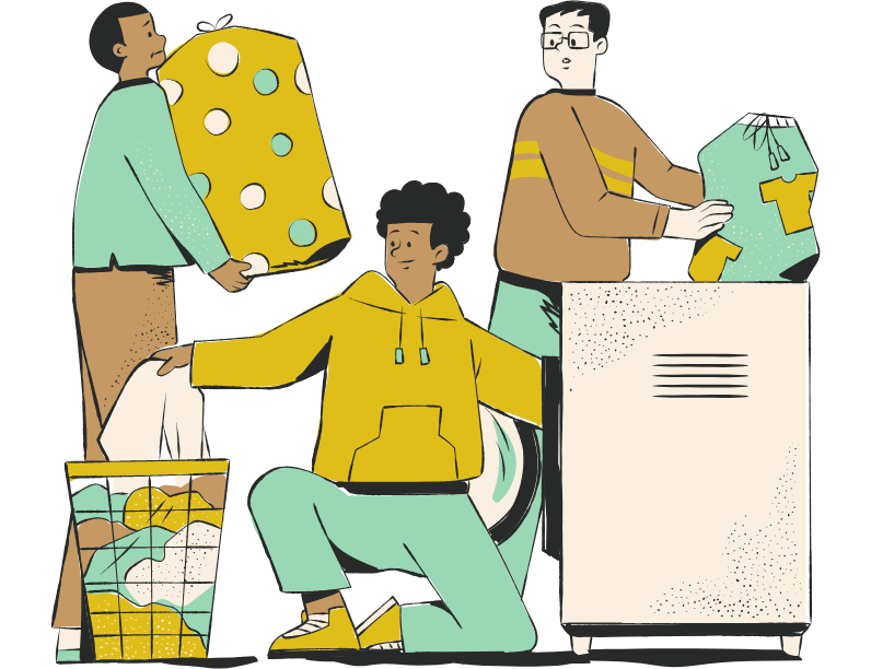 Professional laundry and cleaning services by FabricKlean